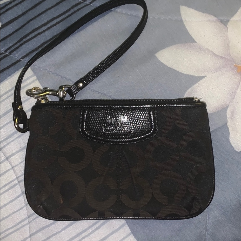Coach Wristlet Bag